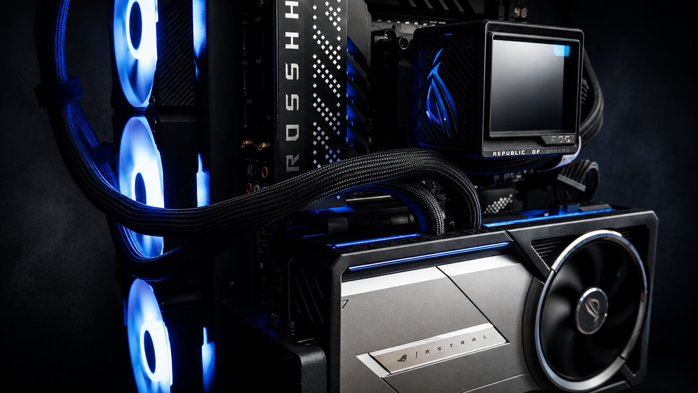 Valhalla gaming PC interior showing premium components for a driver maintenance and system stability guide