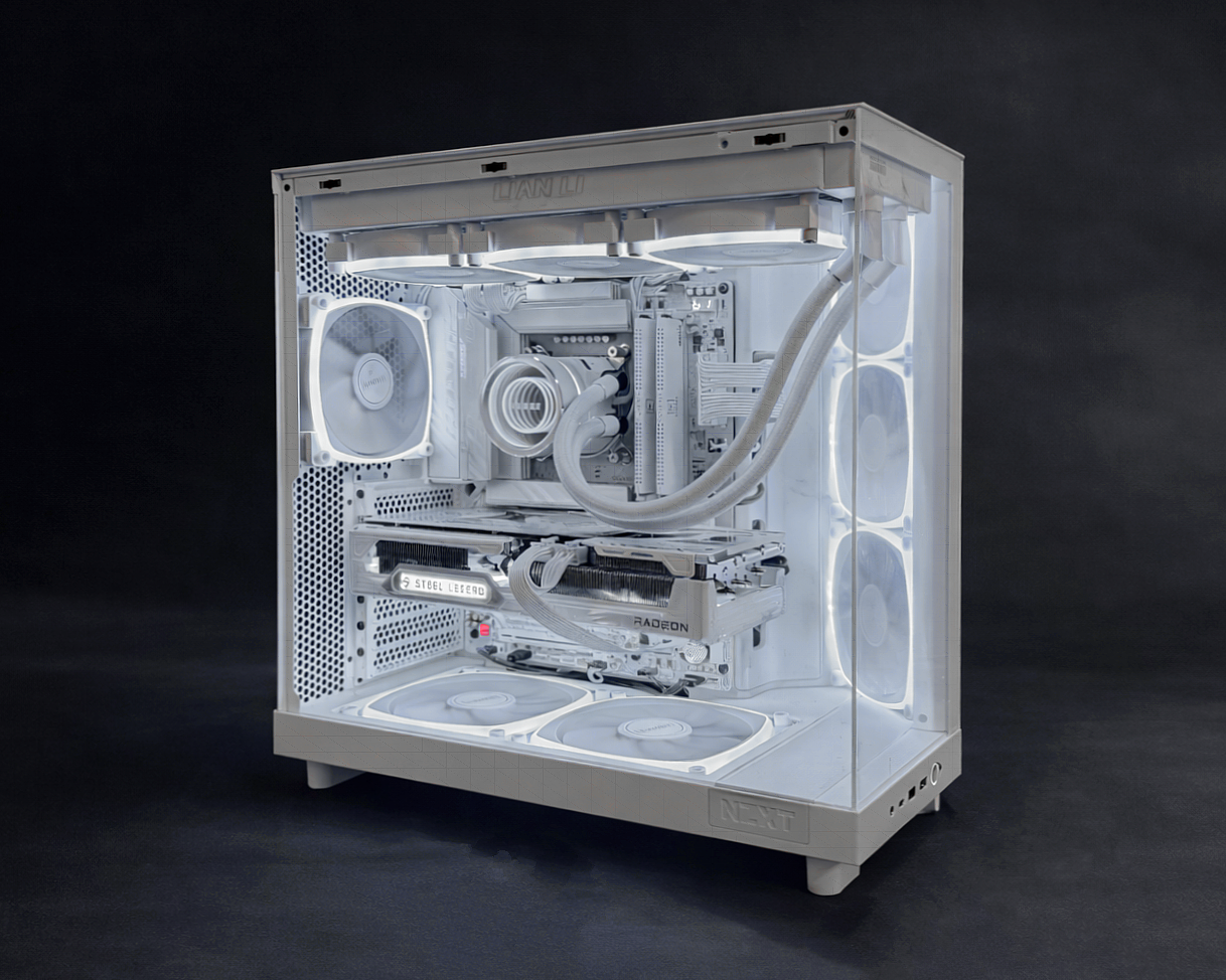 All_white_NZXT_H6_Flow_gaming_PC_featuring_ASRock_Steel_Legend_motherboard_and_AMD_Radeon_RX_9070_XT_GPU_with_RGB_cooling_and_tempered_glass_design

