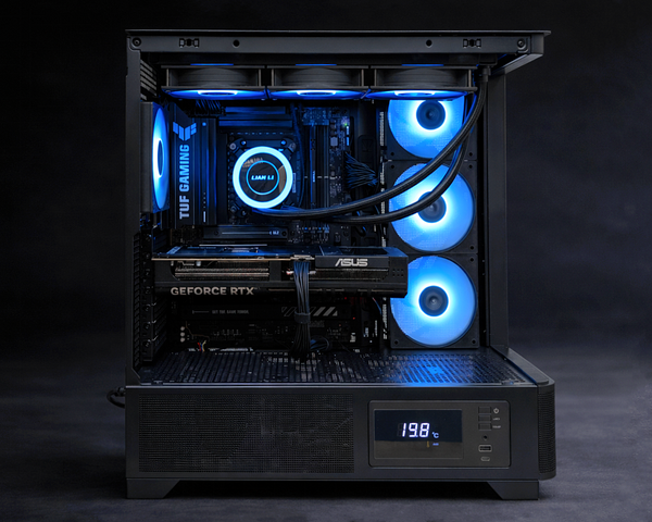 Affordable RTX 5060 gaming desktop designed for high settings at 1080p