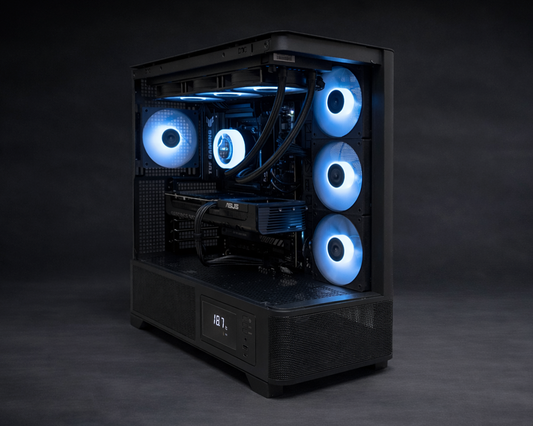 RTX 5060 entry level custom gaming PC built for smooth 1080p gameplay