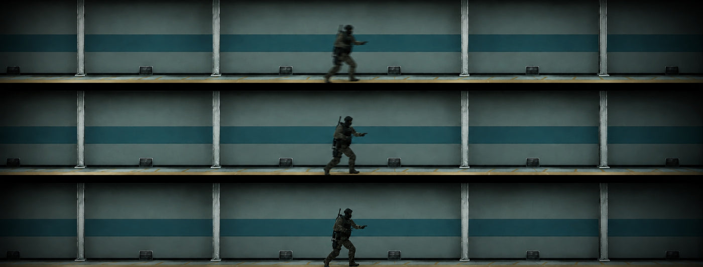 Gaming FPS comparison showing 30 FPS, 60 FPS, and 144 FPS motion clarity, demonstrating how a high-performance Valhalla custom gaming PC delivers smoother gameplay, less motion blur, and better competitive gaming responsiveness.